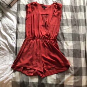Banana Republic Burgundy Romper